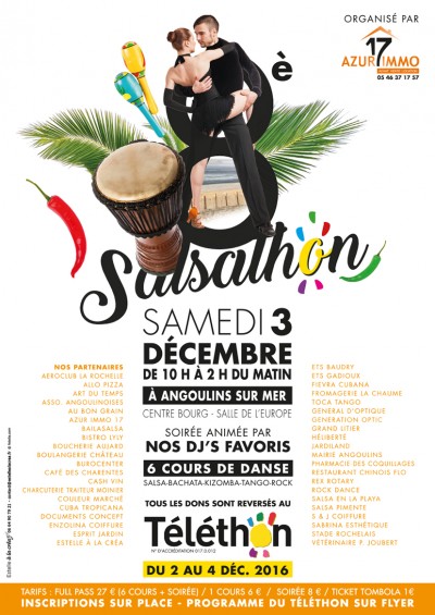 AFFICHE SALSATHON 2016