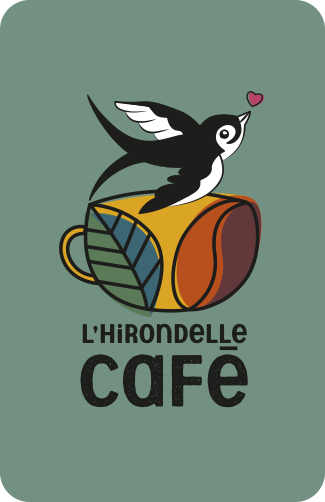 IDENTITE GRAPHIQUE L’hirondelle Café